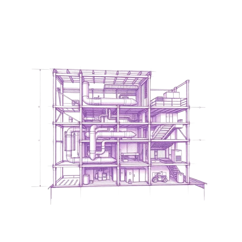 Koddex Infrastructure engineering sketch — Engineering OS for Infrastructure