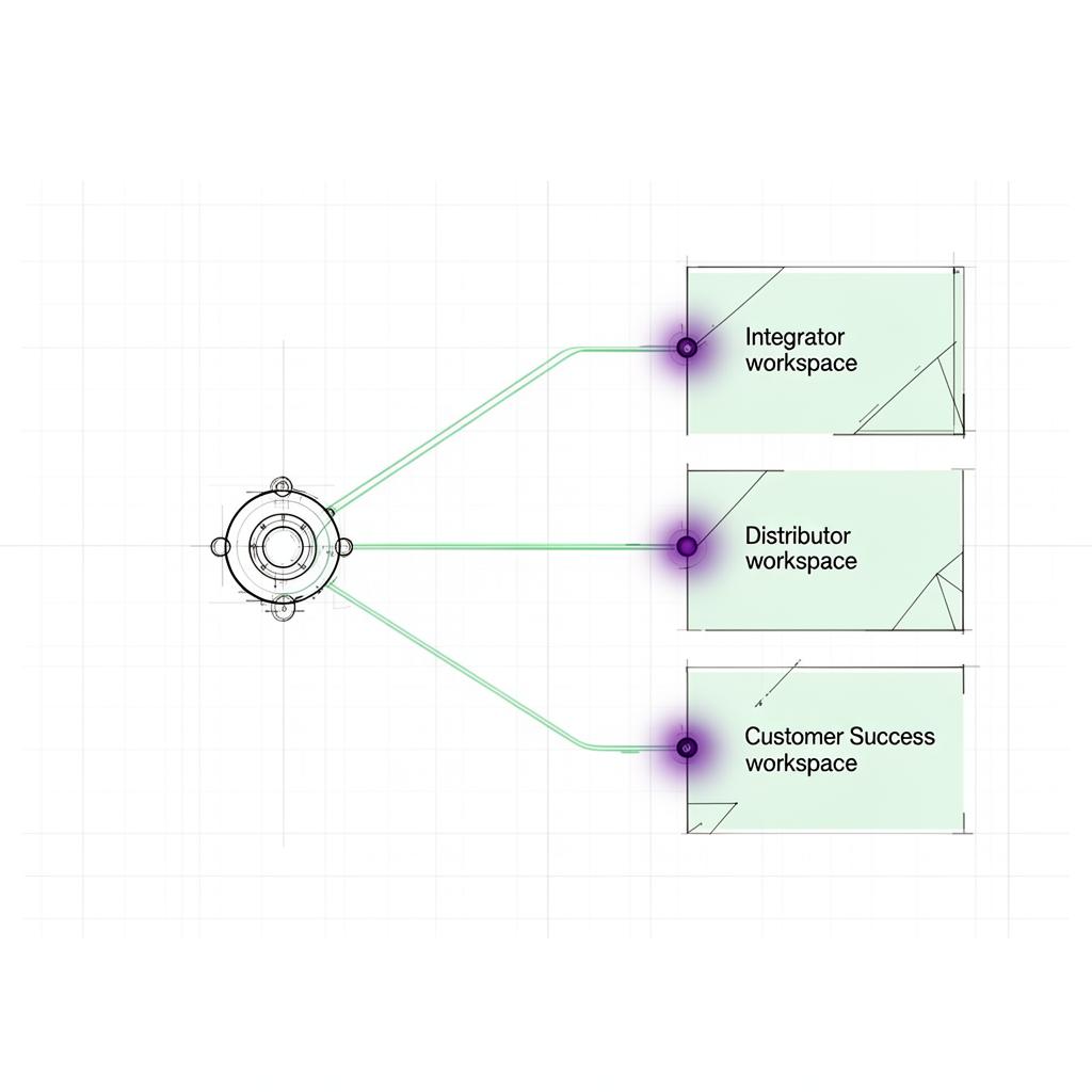 Hardware Handoff: Why Your Integrators and Distributors Need Graph Access, Not PDFs | Koddex Engineering OS blog